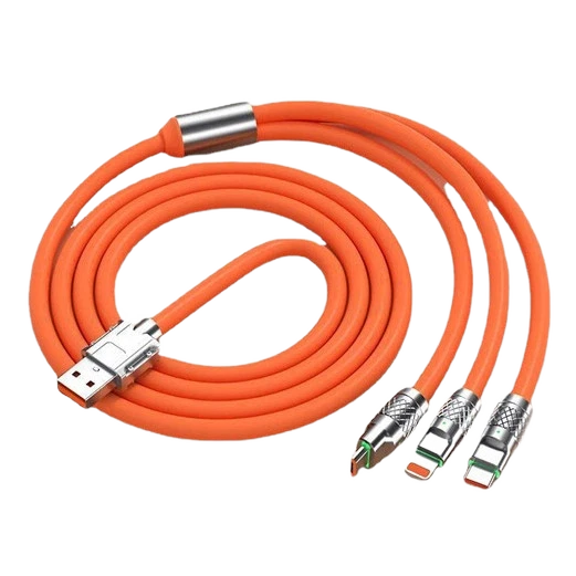 Кабель для заряджання 3-в-1 Big Fast Cable