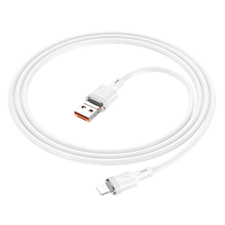 Кабель USB-A/USB-C — Lightning Hoco U131 Afortunado — білий