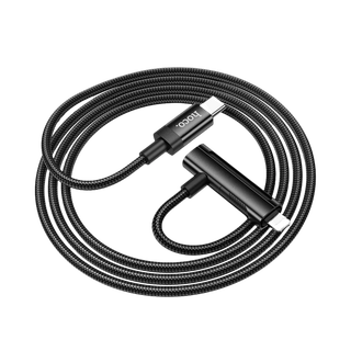 Кабель USB-C — USB-C/Lightning Hoco U135 Incredible — чорний